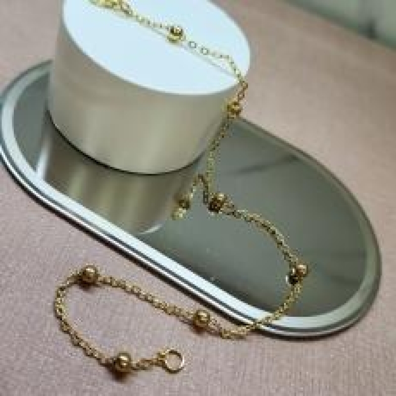 PULSEIRA OURO BOLINHAS