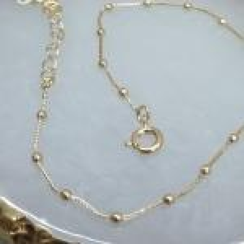 PULSEIRA OURO BOLINHAS MINI	