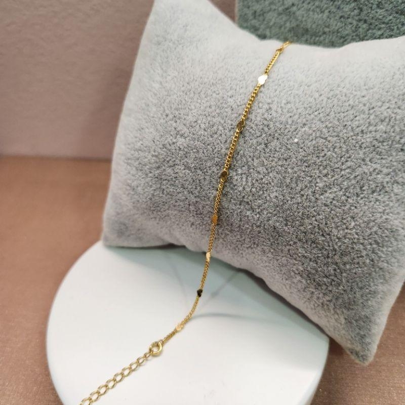 PULSEIRA OURO CORR CORAÇÃOZIN