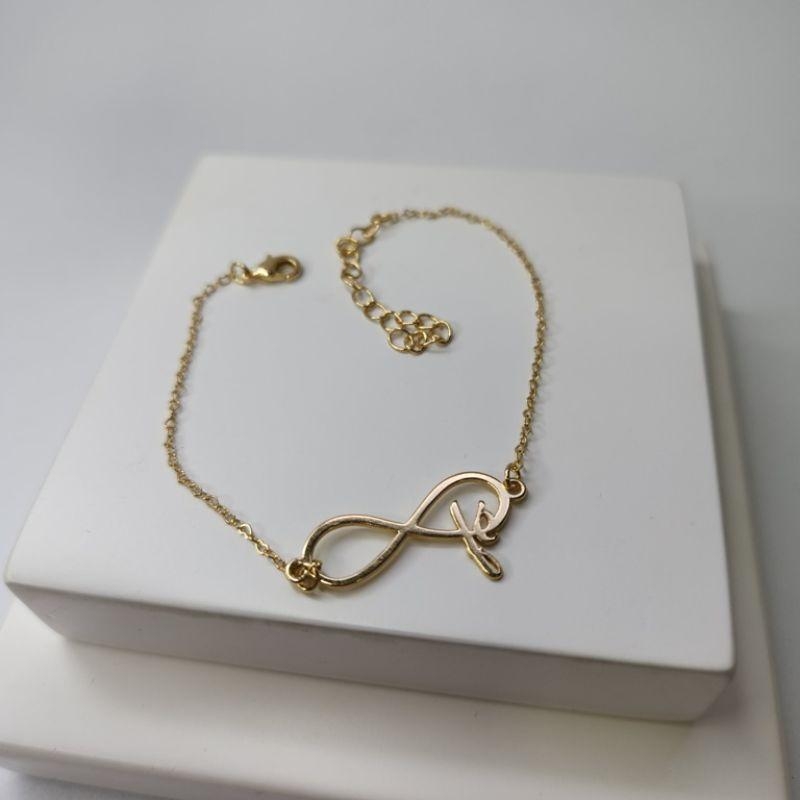 PULSEIRA OURO INFINITO FÉ