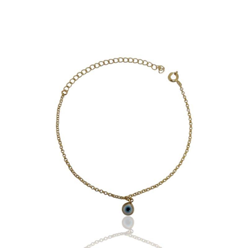 PULSEIRA OURO OLHO GREGO 1