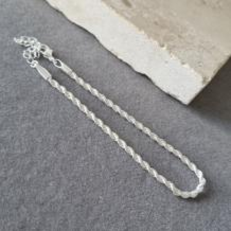 PULSEIRA PRATA CORDÃO BAIANO	