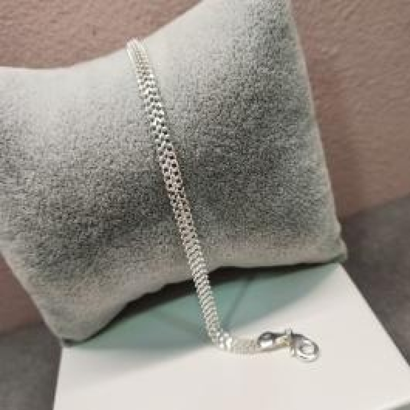 PULSEIRA PRATA DUAS CORRENTES