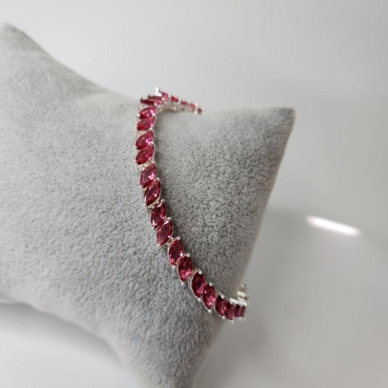 PULSEIRA PRATA LOS RUBI