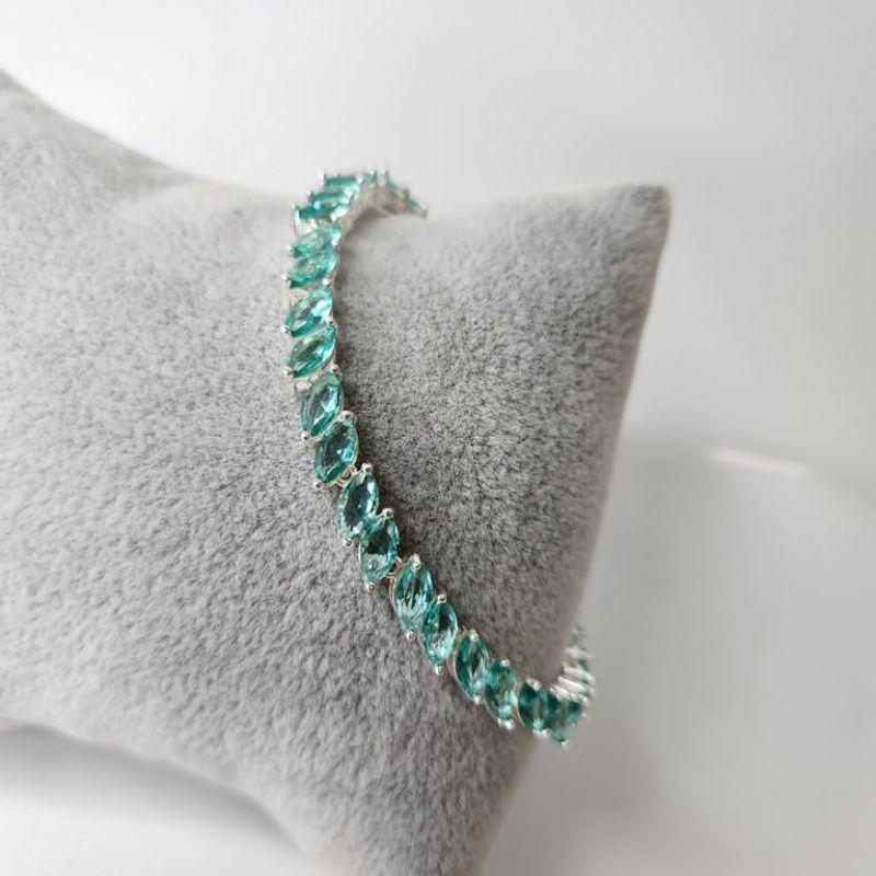 PULSEIRA PRATA LOS TURMALINA