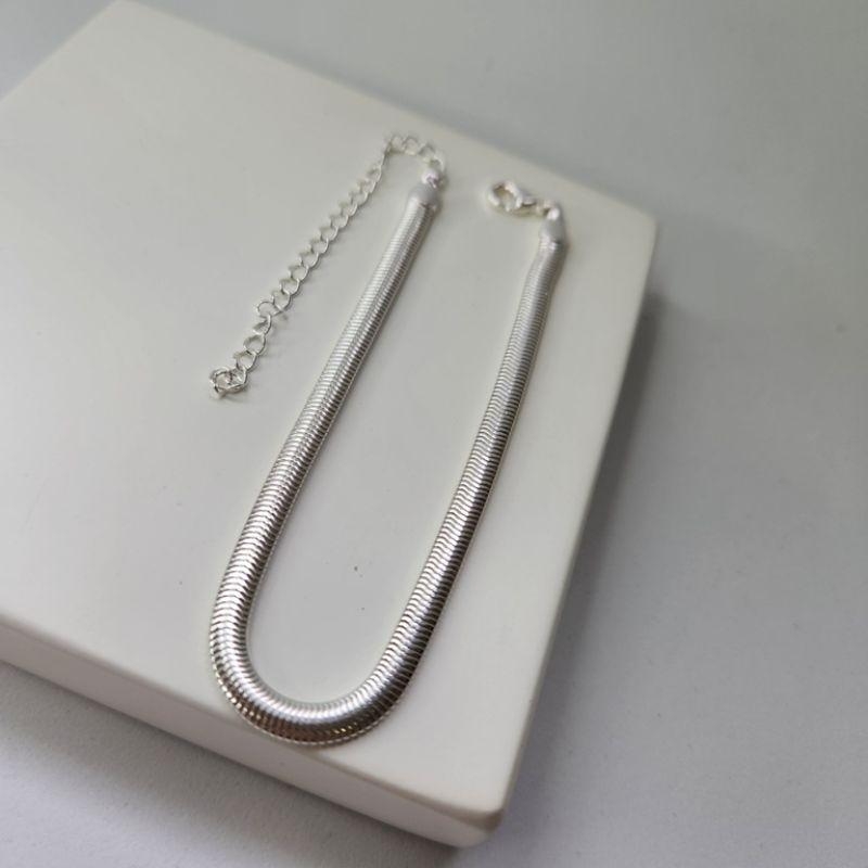 PULSEIRA PRATA MALHA