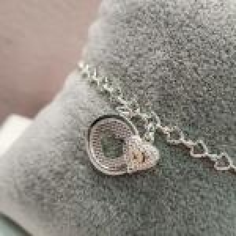 PULSEIRA PRATA PING CORAÇÃO CIRC VAZ