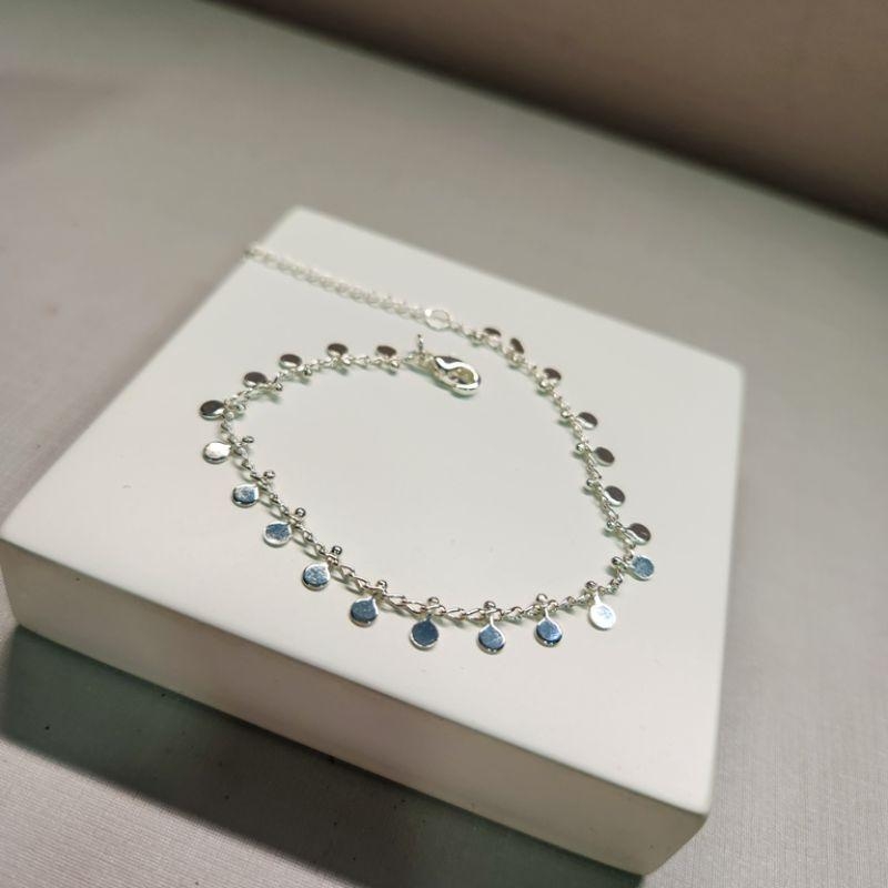 PULSEIRA PRATA PINO DISCO