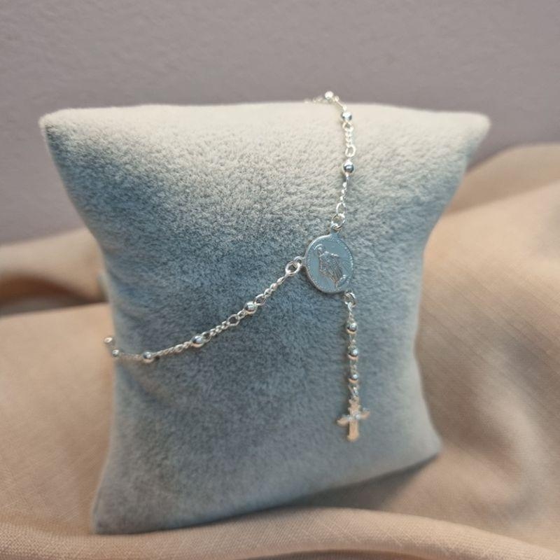 PULSEIRA PRATA TERÇO