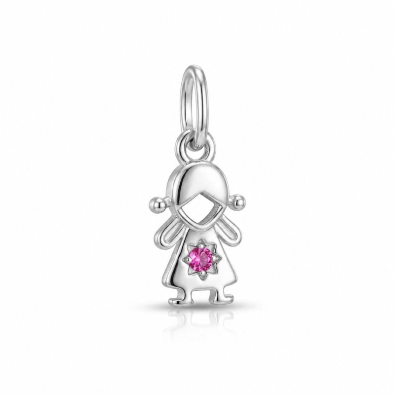 PINGENTE PRATA MENINA Z