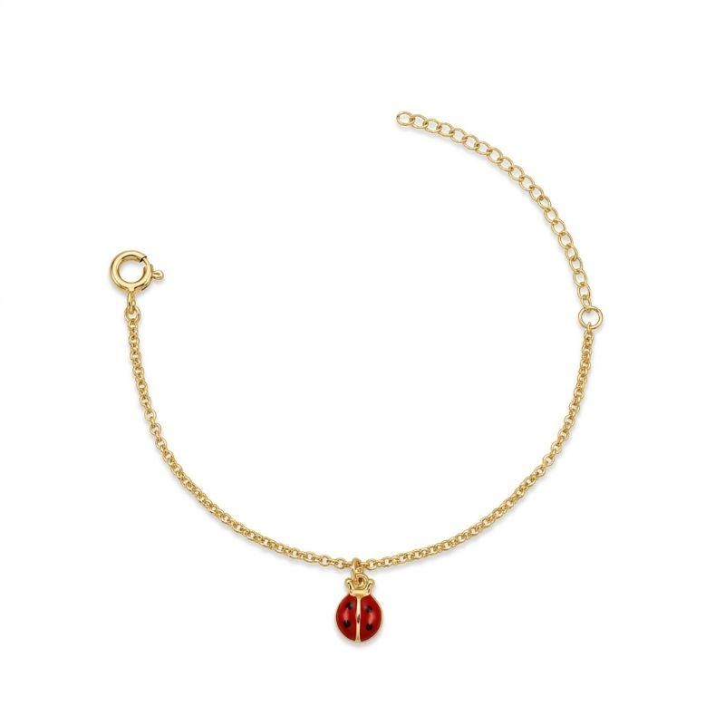 PULSEIRA JOANINHA BANHADA A OURO 18K