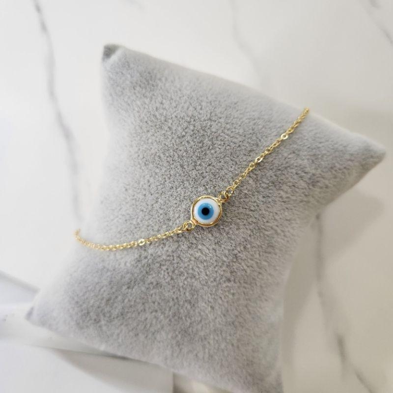 PULSEIRA OURO OLHO GREGO