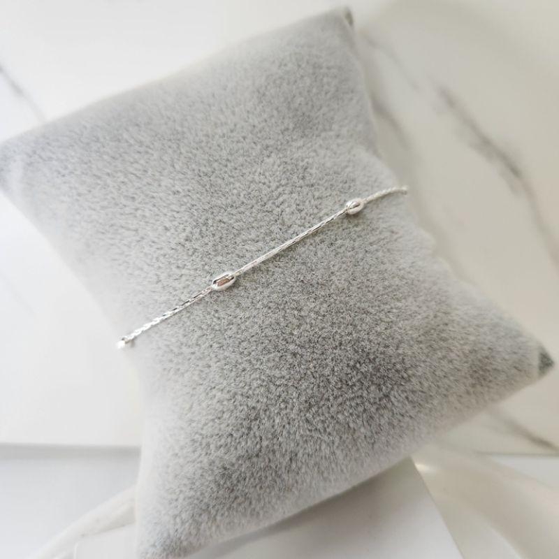 PULSEIRA PRATA ARROZ
