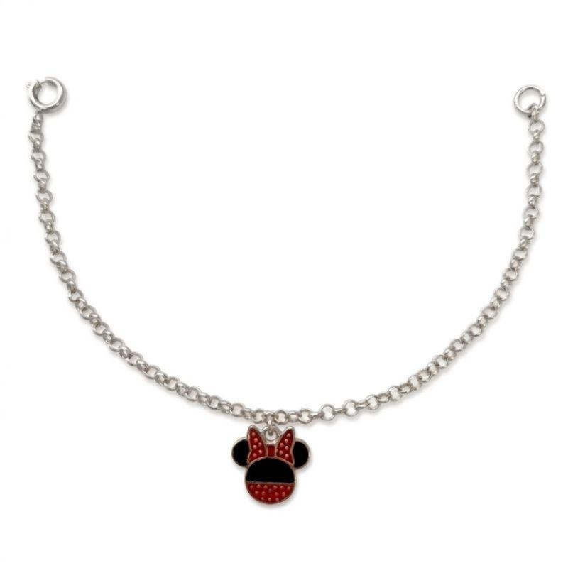 ´PULSEIRA PRATA MINNIE COLORIDO
