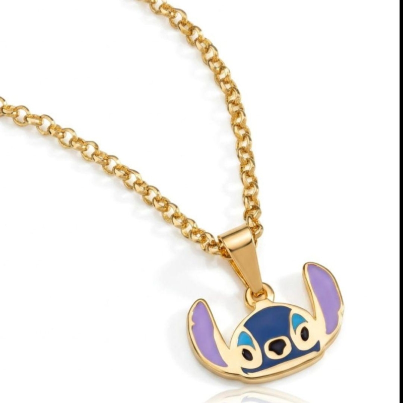 COLAR STITCH BANHADO A OURO 18K