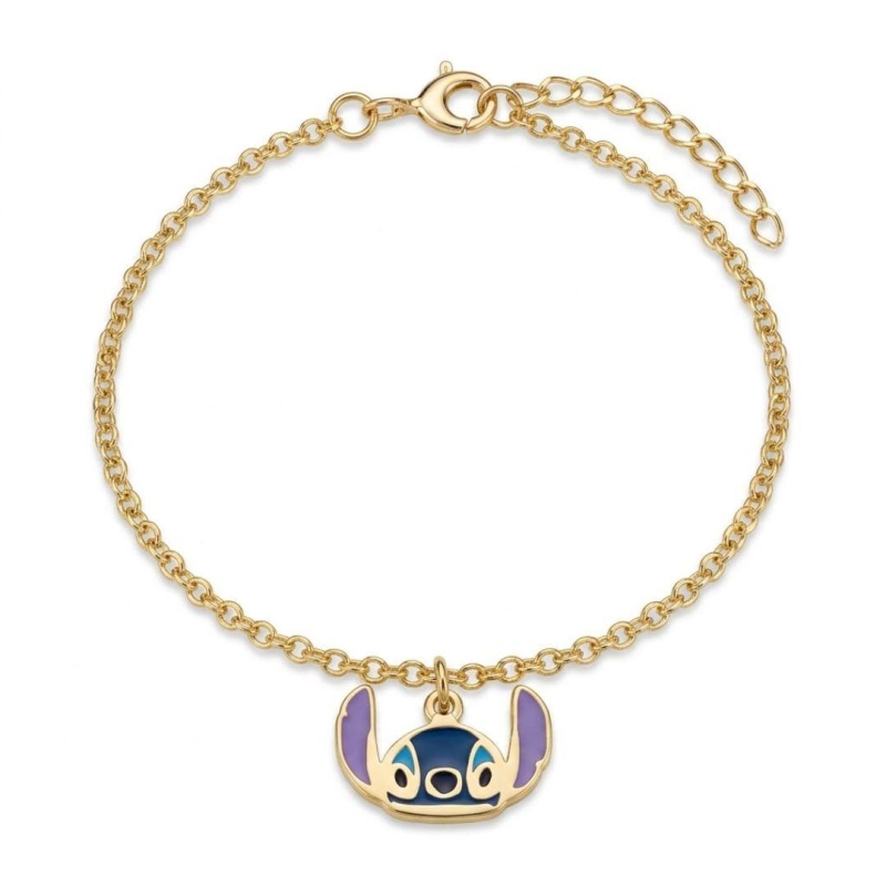 PULSEIRA STITCH BANHADO A OURO 18K