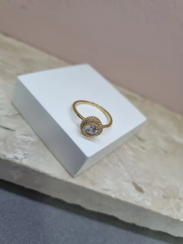 ANEL OURO CHUVEIRINHO