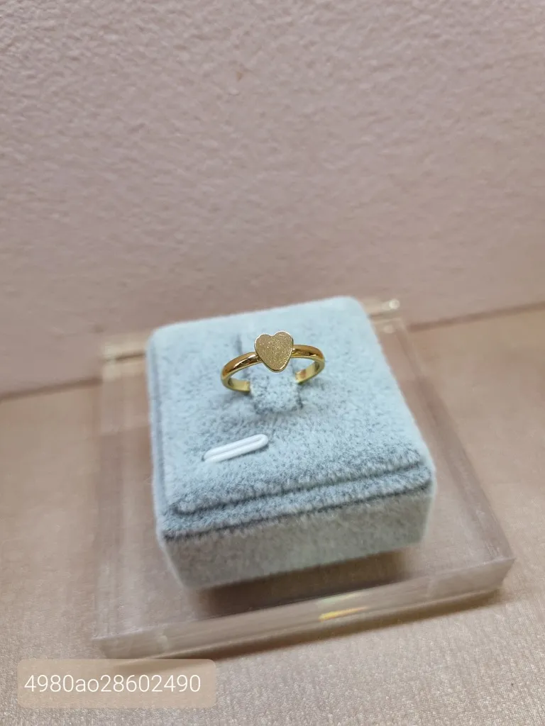 ANEL OURO CORA CHAPADO