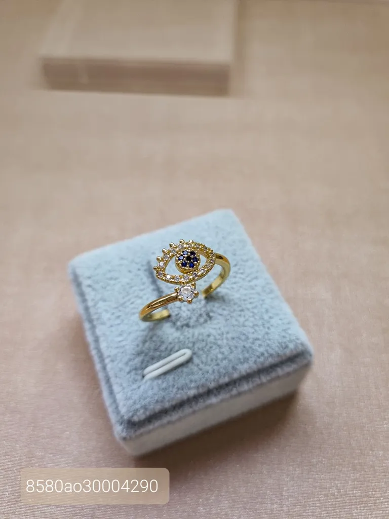 ANEL OURO OLHO GREGO