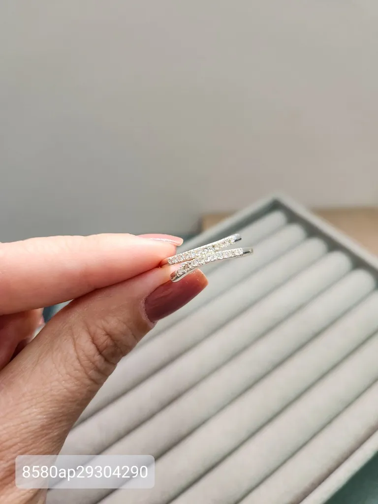 ANEL PRATA FIO ABERTO ZIRC