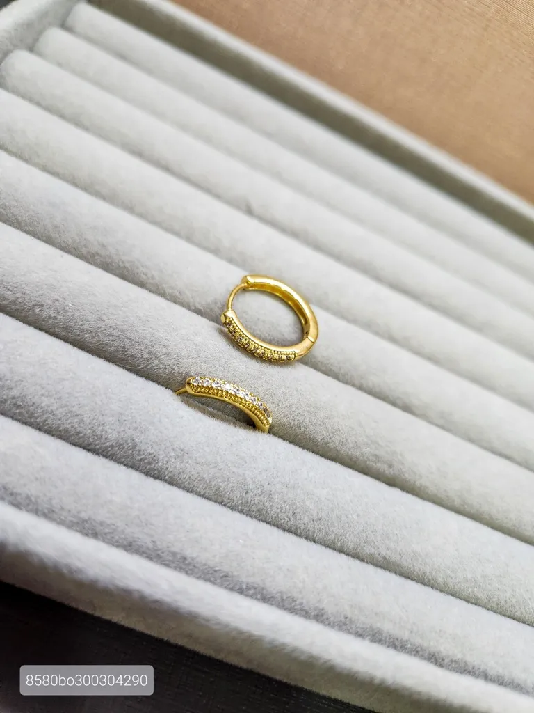 BRINCO ARGOLA OURO G CLAS Z