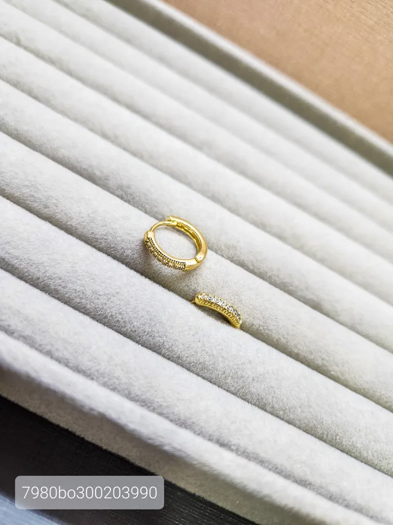 BRINCO ARGOLA OURO M CLAS Z