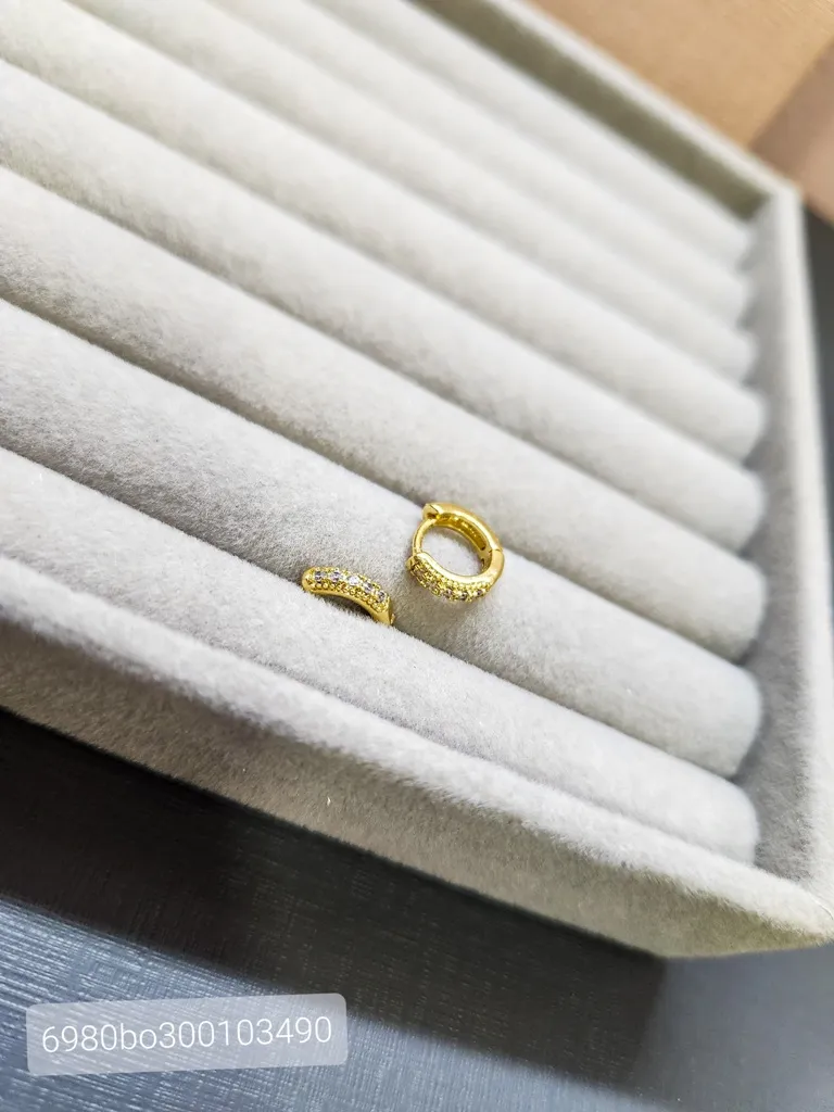 BRINCO ARGOLA OURO P CLAS Z