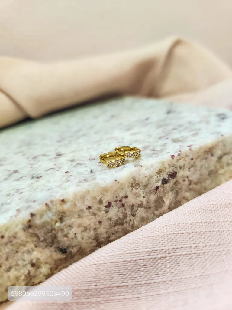 BRINCO ARGOLA OURO P Z EXT