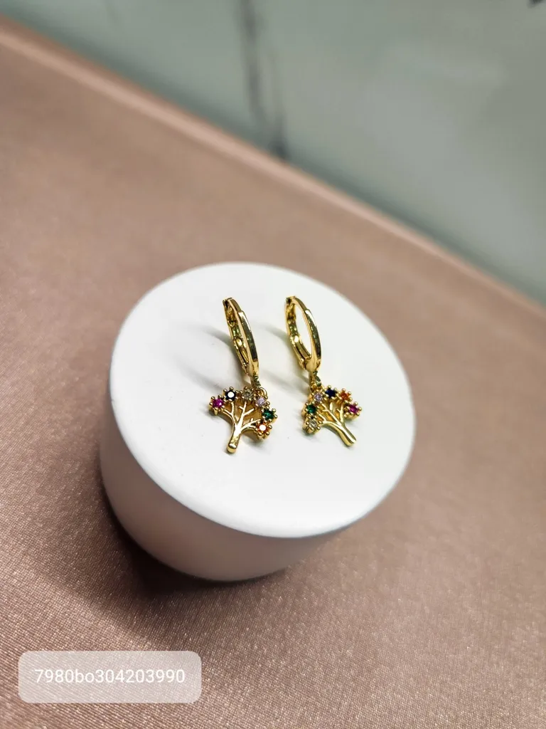 BRINCO ARGOLA OURO TRANQ ARV VID