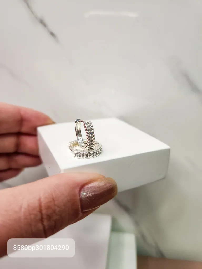 BRINCO ARGOLA PRATA G OND Z