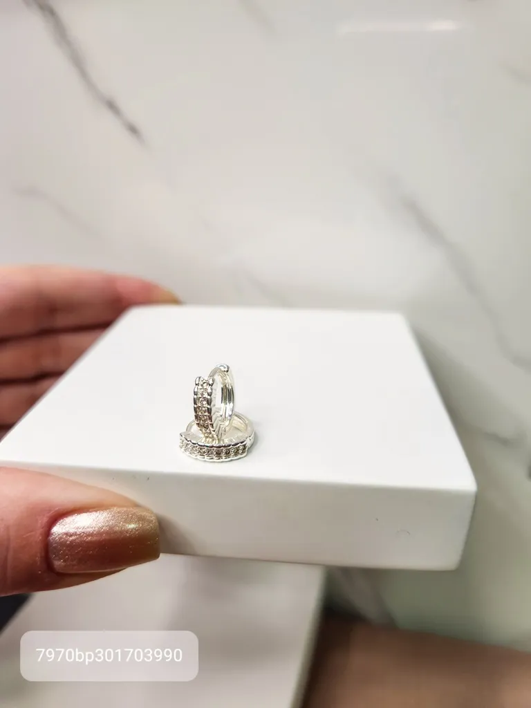 BRINCO ARGOLA PRATA M OND Z