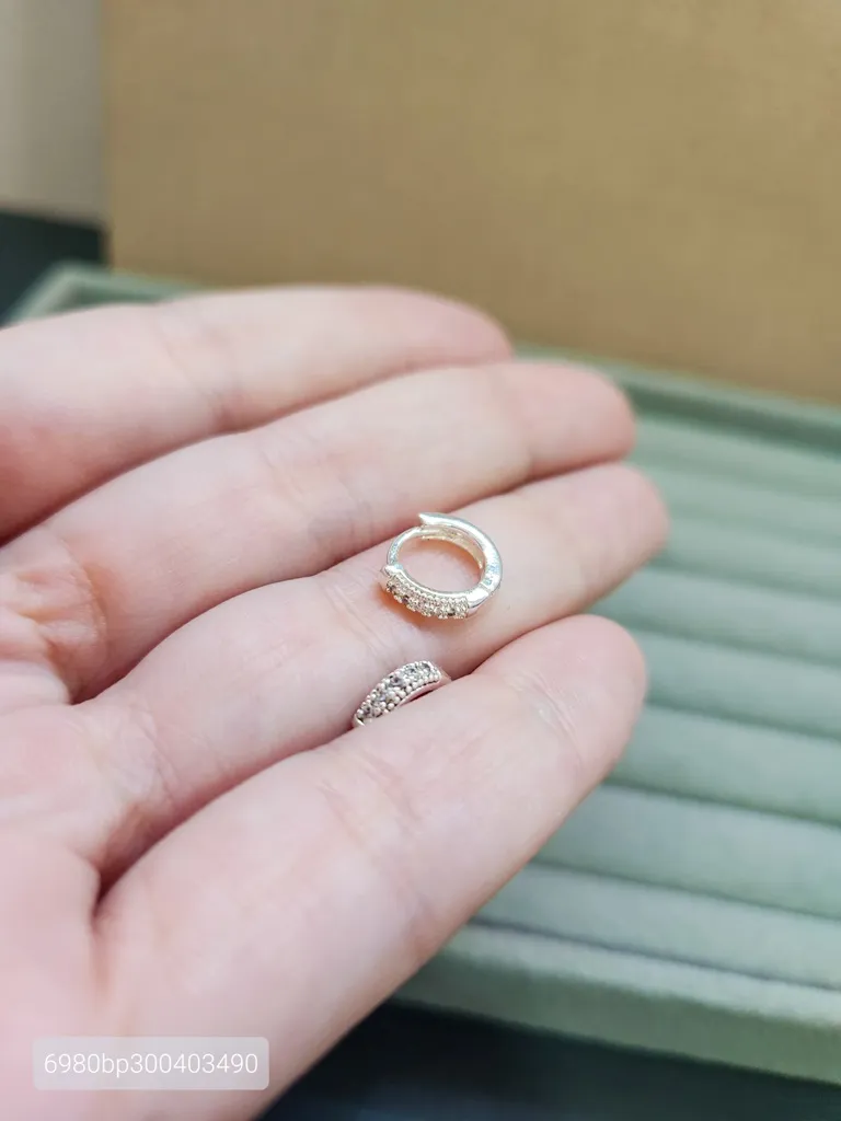 BRINCO ARGOLA PRATA P CLAS Z