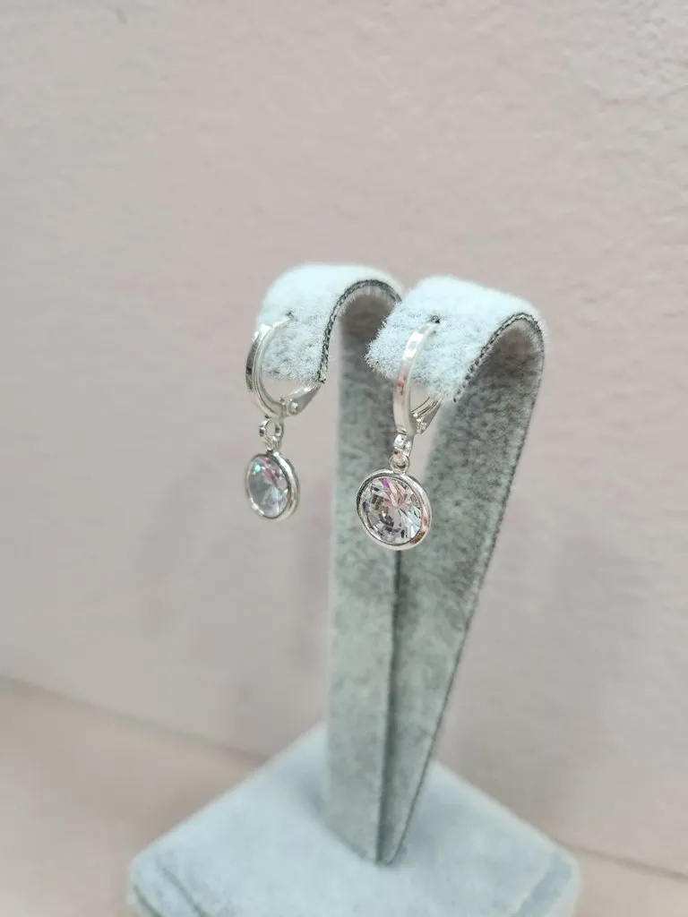 BRINCO ARGOLA PRATA TRANQ PONTO