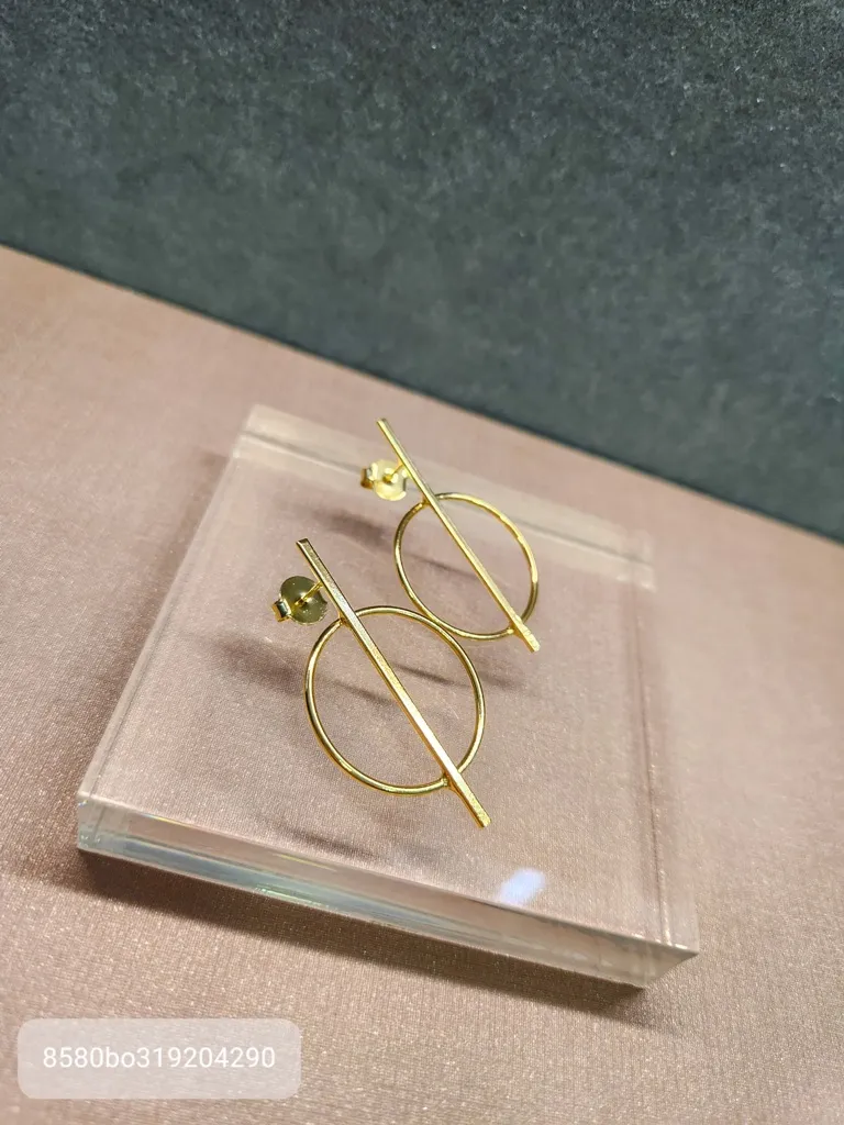 BRINCO OURO CIRC PINO