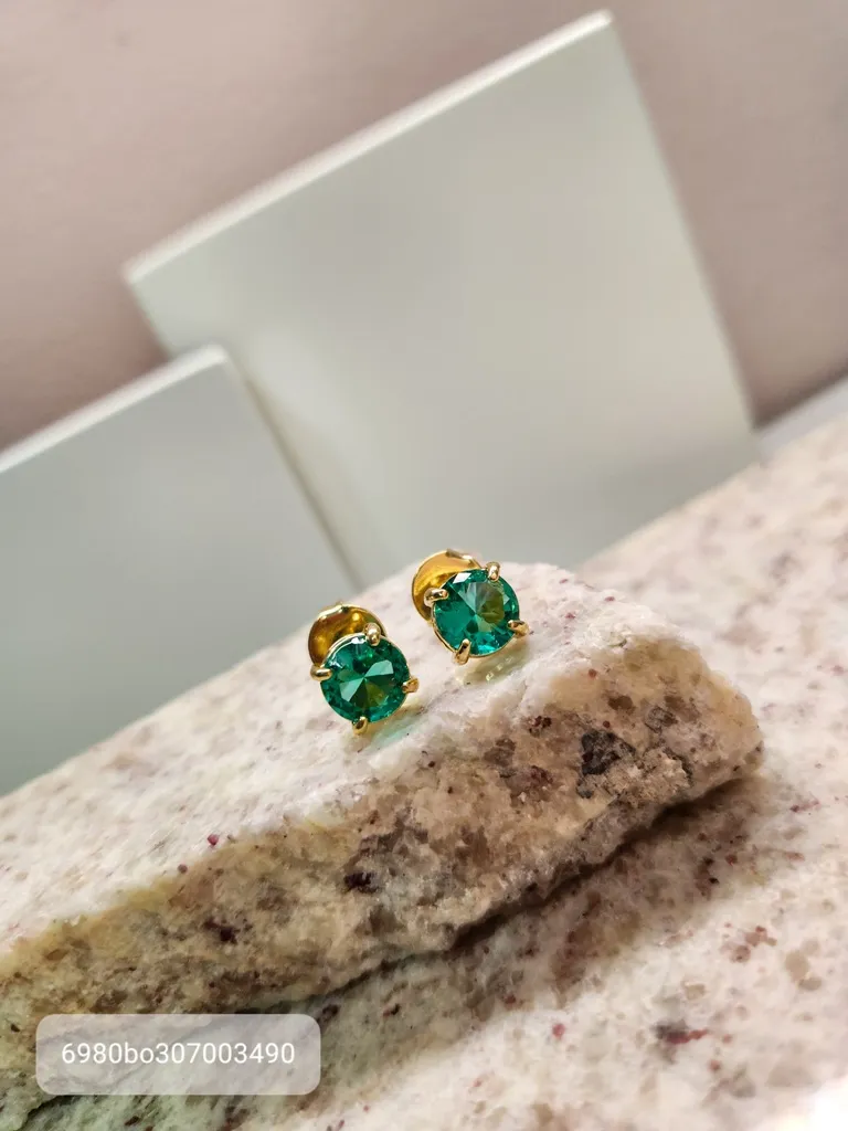 BRINCO OURO CIRCULO M TURMALINA