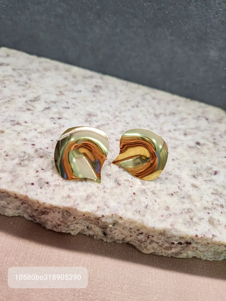 BRINCO OURO COPO DE LEITE