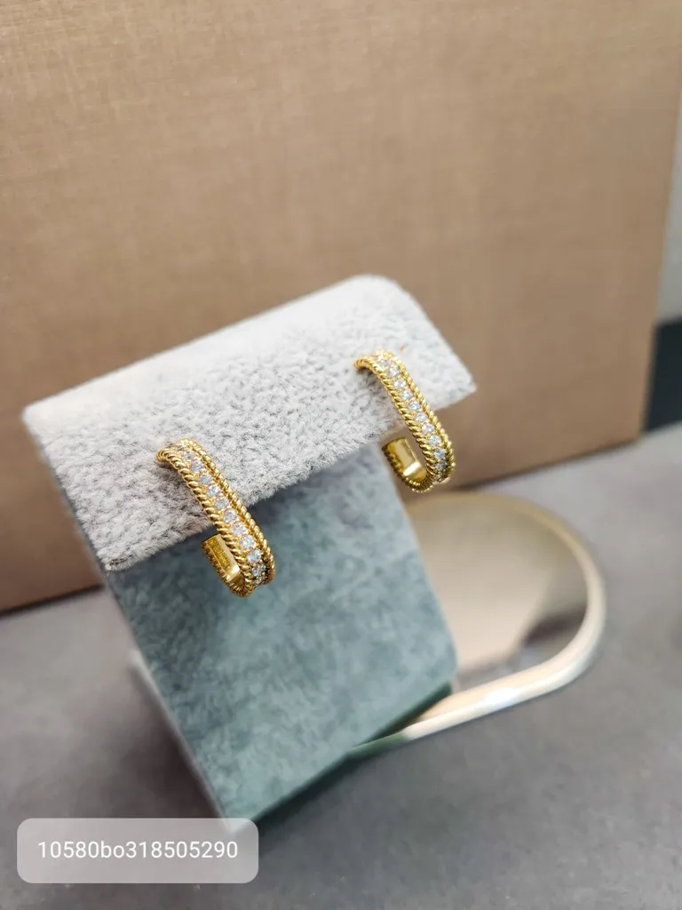 BRINCO OURO EAR HOOK ZIRC GROSSA