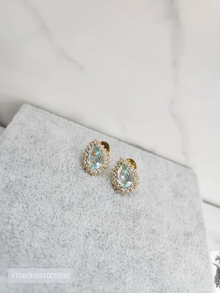 BRINCO OURO GOTA Z ACQUA