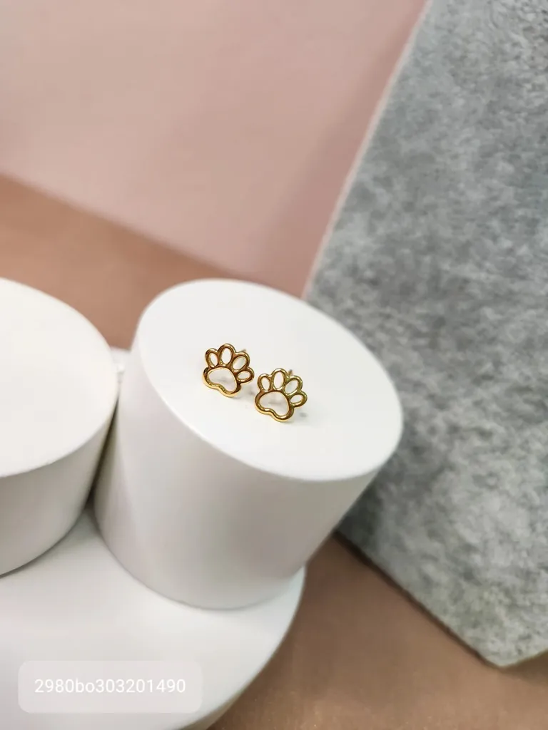 BRINCO OURO PATA VAZ