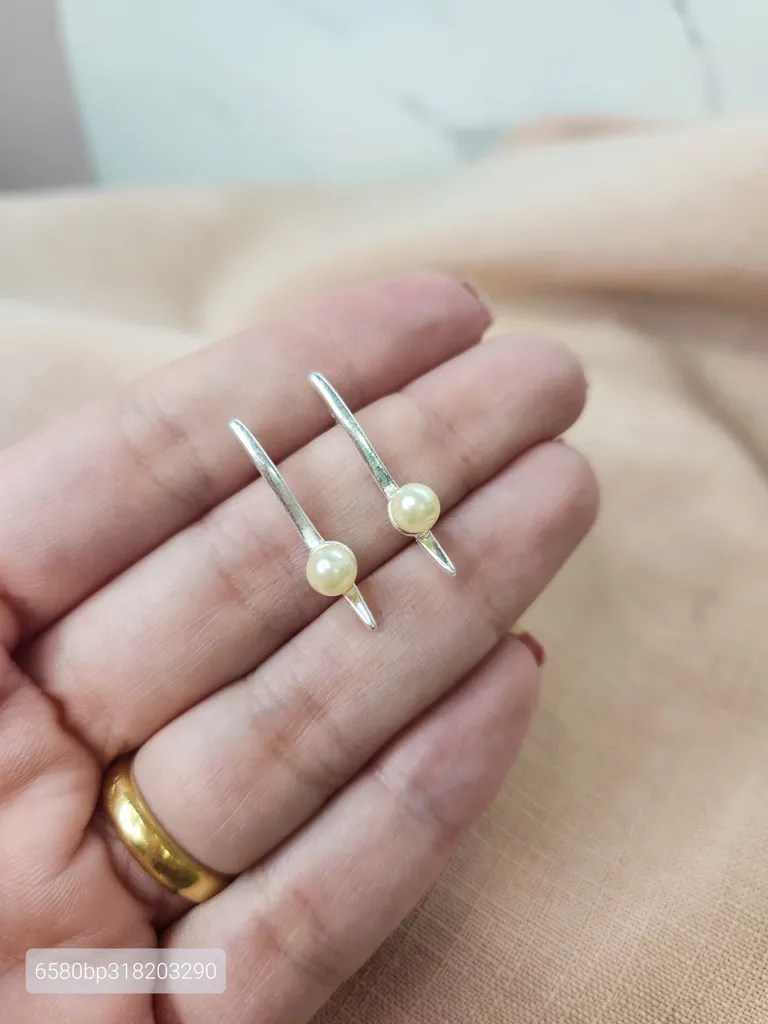 BRINCO OURO PINO PÉROLA