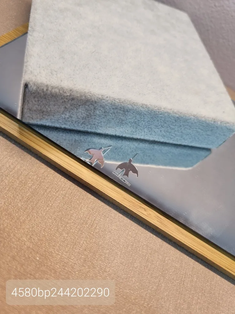 BRINCO PRATA ANDORINHA LISA