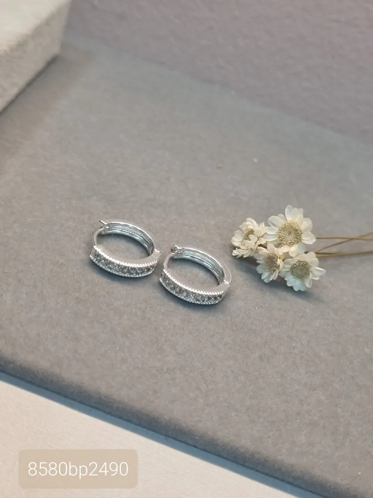 BRINCO PRATA ARGOLA GROSSA 1 ZIRC G