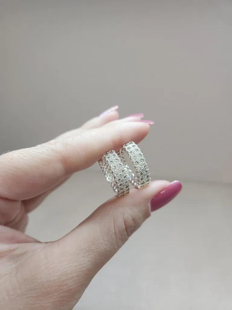 BRINCO PRATA ARGOLA GROSSA GRANDE Z