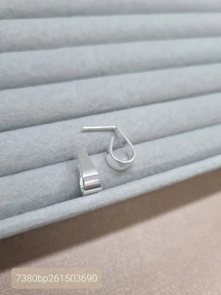 BRINCO PRATA ARGOLA PINO GOTA