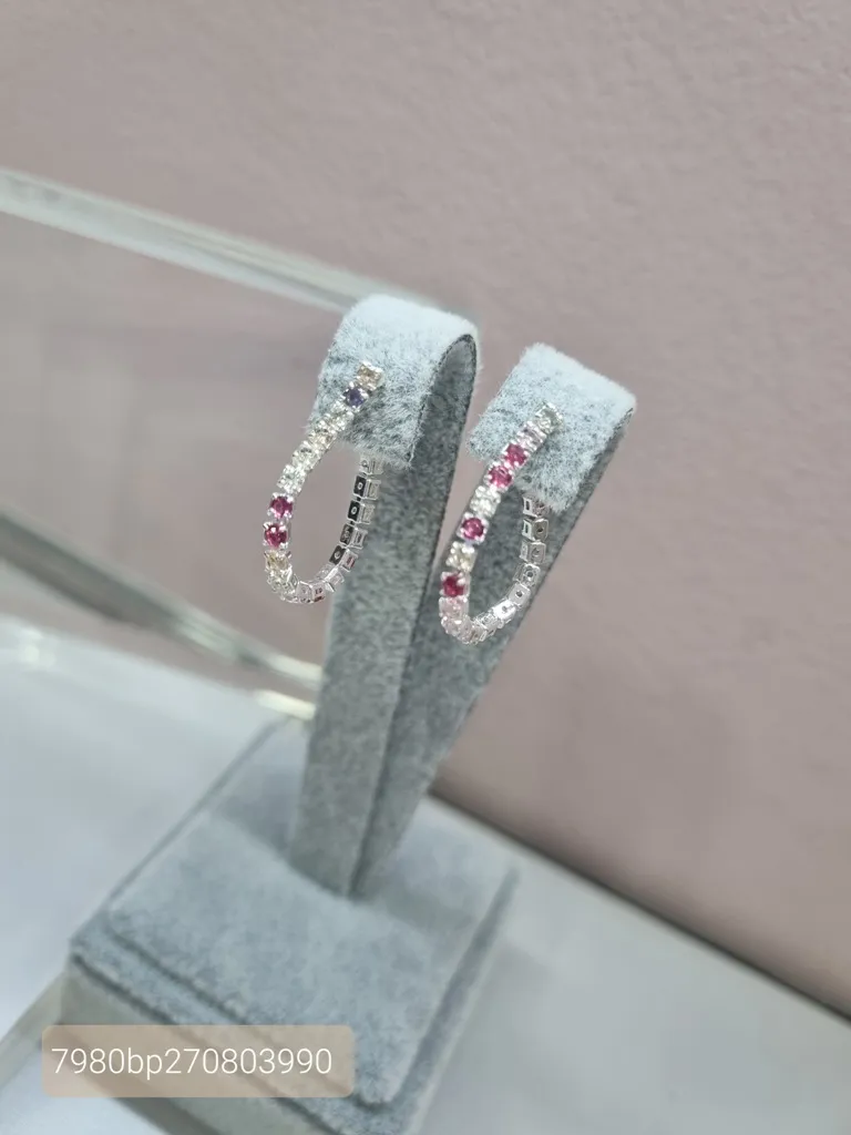 BRINCO PRATA RIVIERA RAINBOW