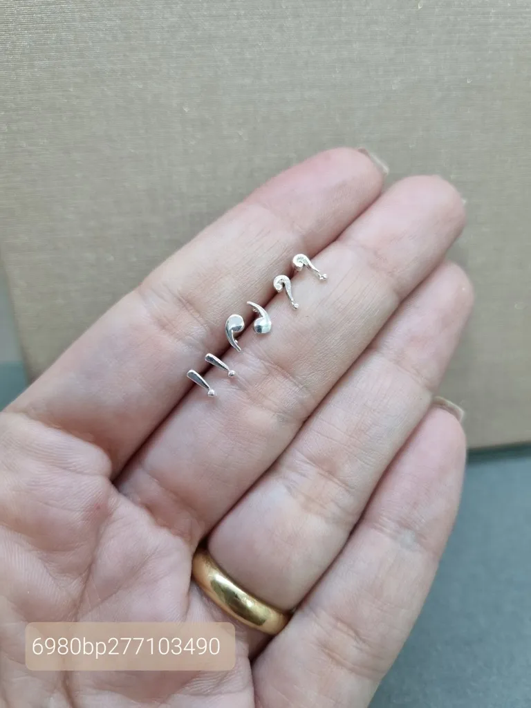 BRINCO TRIO PRATA PONTUAÇÃO