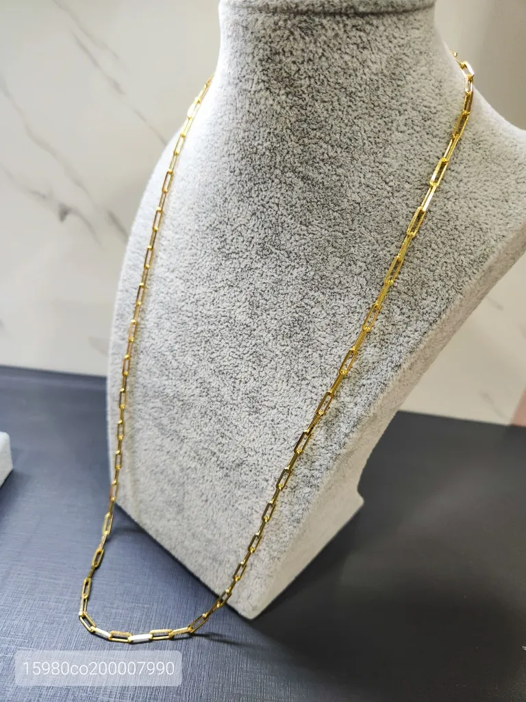 COLAR LONGO OURO CARTIER