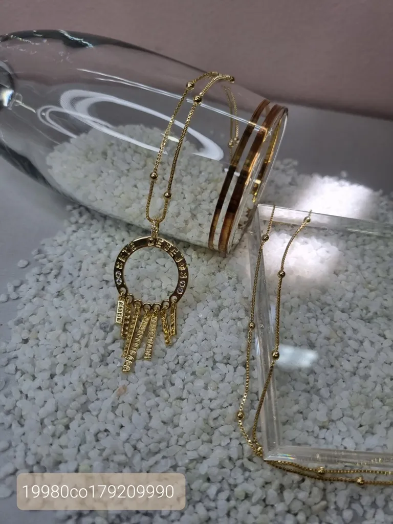 COLAR OURO 7 DESEJOS