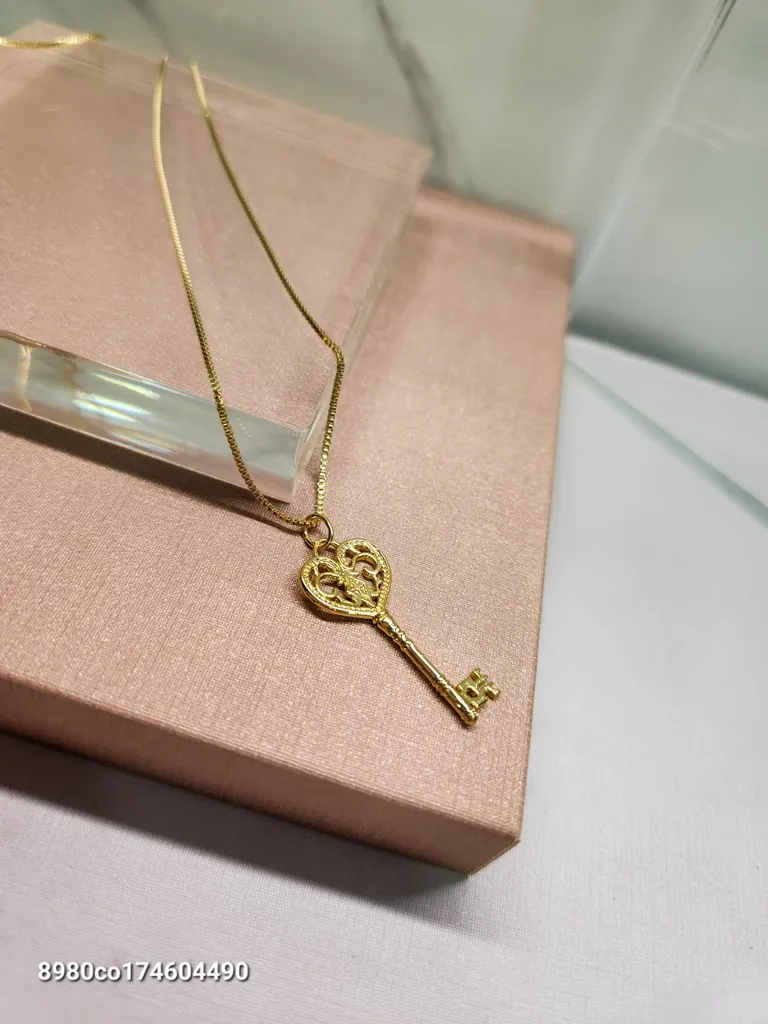 COLAR OURO CHAVE