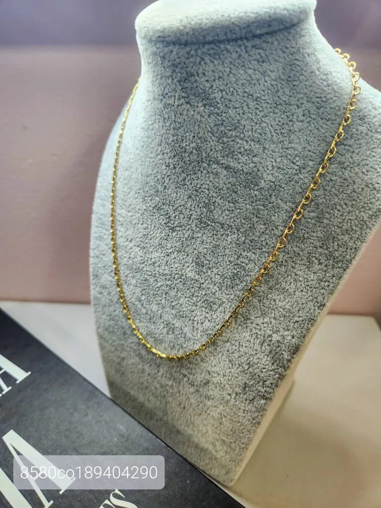 COLAR OURO CHOKER CORRENTE RÍG